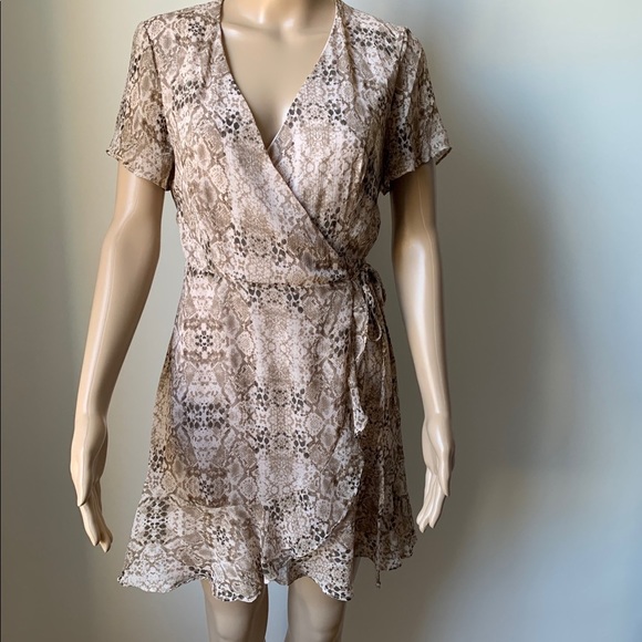 Isabella Soft Wrap Dress main image 1